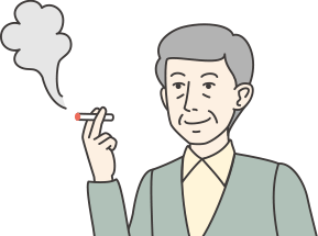 喫煙者の肺がんのリスクは4.5倍