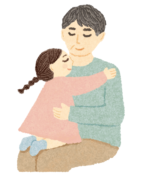 小さな子どもも含め、家族にはがんで手術を受けることを伝えた